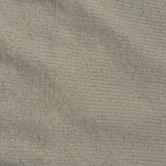 🧶 DOUBLE ZERO Cropped Shaggy/Fuzzy Cardigan - Cream/Beige - Picture 4 of 5